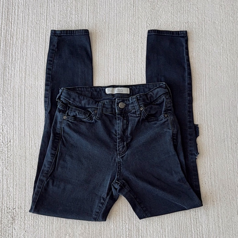 Black topshop skinny jeans